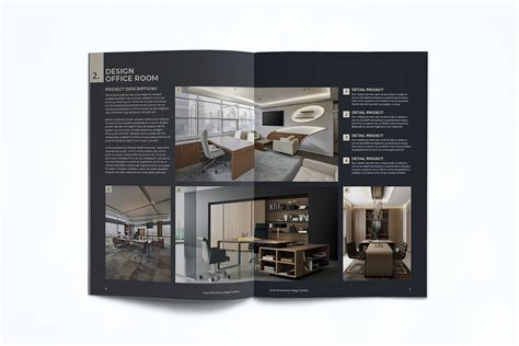 Interior Design Portfolio Template By Unicodeid On Envato Elements