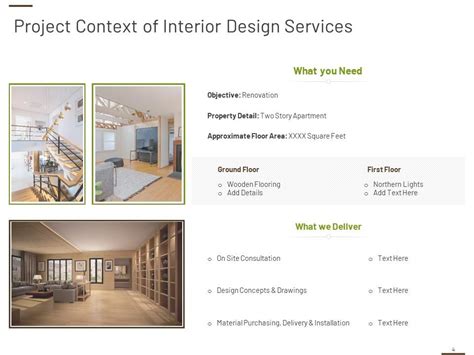 Interior Design Proposal Template Powerpoint Presentation Slides