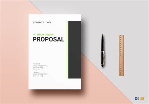 Interior Design Proposal Template in Word, Google Docs, Apple Pages
