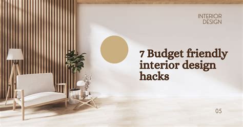 Interior Design for Every Budget