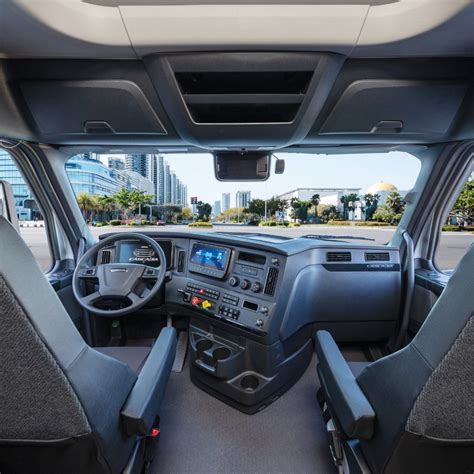 Interior comfort mode freightliner. Heat the nub up, easily done if you park the truck tilted to the right, and it should idle more often. Quit and find better employment. Freightliners always seem to be f****** around … 