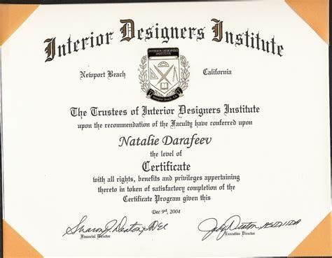 Interior design certification. Completion of the Kitchen and Bath Design Certificate prepares students for the AKBD (Associate Kitchen & Bath Design) exam, and along with sufficient work ... 