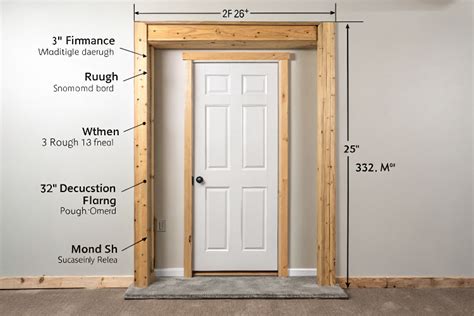 Interior door rough opening height.  Whether you are installing an interior...