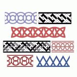 Interlaced frieze patterns CRAFTSMANSPACE