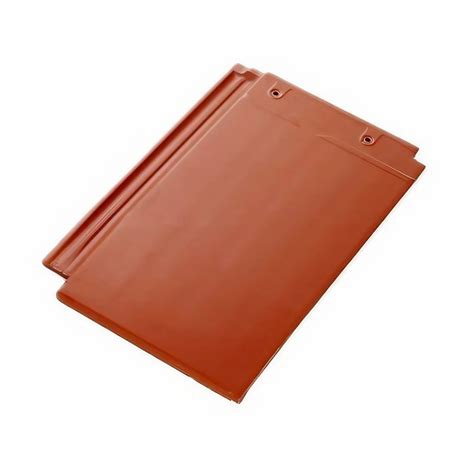 Interlocking Color Coated Rectangular Clay Roof Tiles, Dimensions