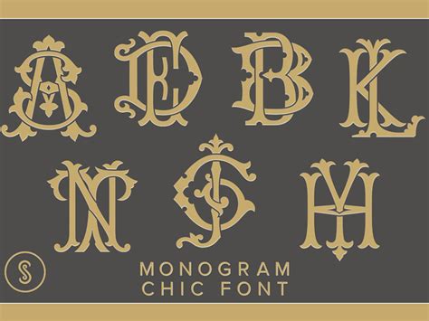 Interlocking Monogram Font Generator - Fonts Pool