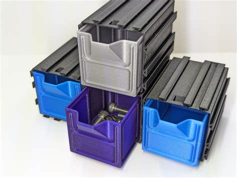 Interlocking Small Parts Storage System