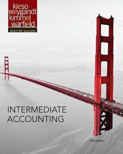 Intermediate Accounting 15 Edition