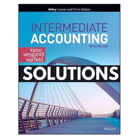 Intermediate Chapter Solutions Accounting 18