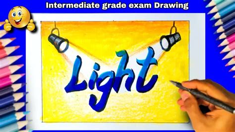 Intermediate Drawing Exam Lettering