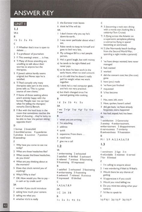 Intermediate Upper Free Answer Workbook Speakout Key