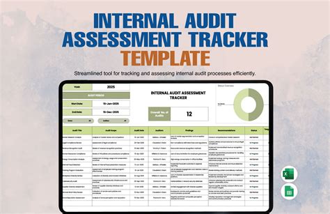 Internal Audit Tracking Spreadsheet in Internal Audit Checklist