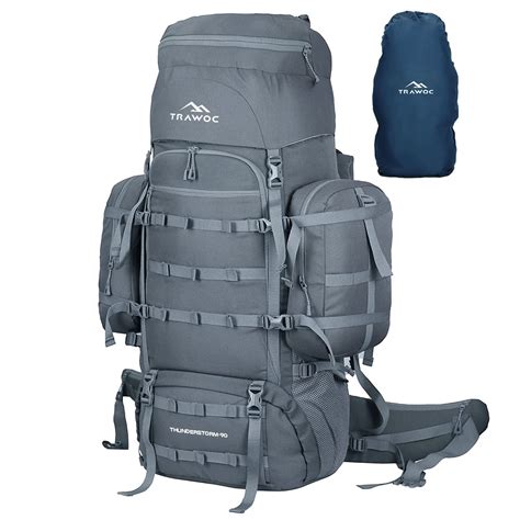 Internal frame backpack.  The suitcase-style design Buy Trawoc Internal Frame Camping Trek...