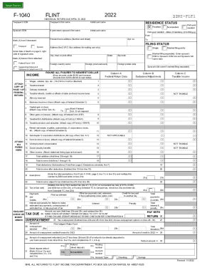 Internal revenue service 1040 instructions