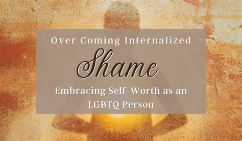 Internalized homophobia is a type of homophobia that occ