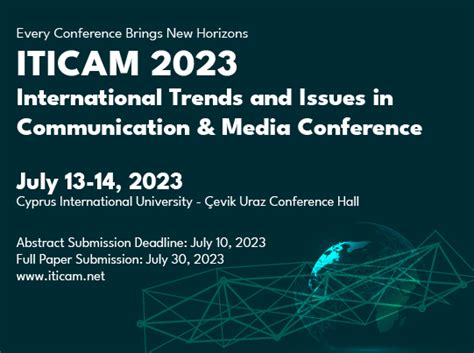 International Trends and Issues in Communication & Media.