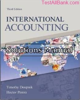 International accounting 3rd edition solutions manual. - Modello manuale di ricette per gelatiere cuisinart.