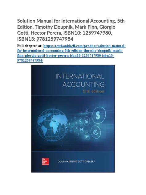 International accounting doupnik solutions manual download. - Nbse class 9 social sciences guide.