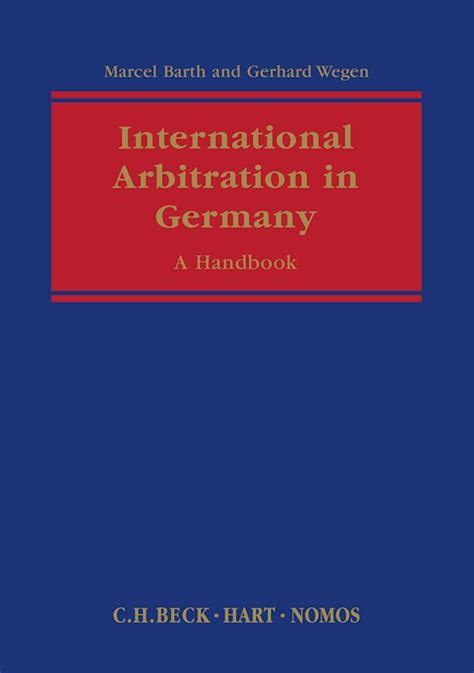 International arbitration in germany a handbook. - Modell diskriminierung für nichtlineare regressionsmodelle statistik eine reihe von lehrbüchern und monographien.