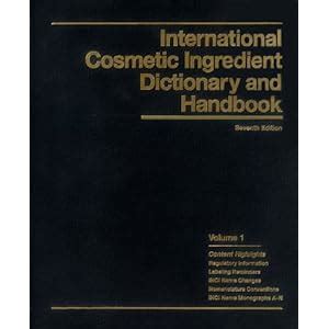 International cosmetic ingredient dictionary and handbook volume 1. - Antlitz der blindheit in der antike.