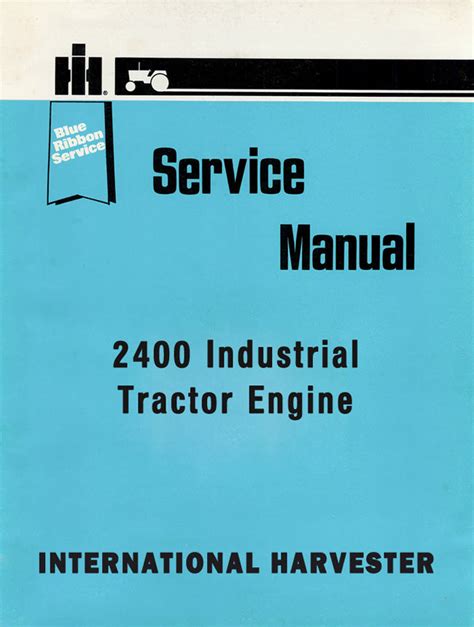 International farmall 2400 industrial ab gas engine only service manual. - C c manuales imprescindibles indispensable manuals.