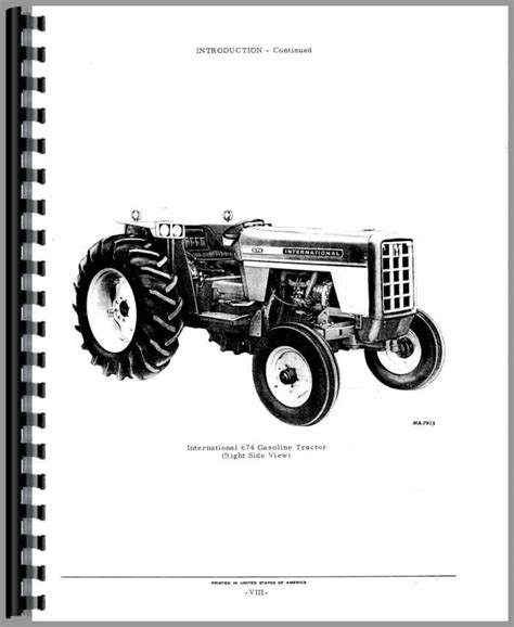 International farmall 674 gas tractor only service manual. - Ready gen teachers guide fourth grade.