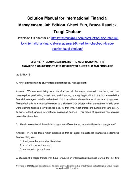 International financial management eun resnick solution manual. - Kubota tractor service manual b series workshop repair.