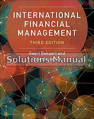 International financial management solutions manual ch 15. - Solution manual advanced financial accounting christenson.