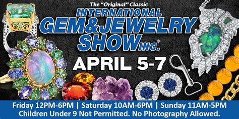 International gems show 2023. International Gem & Jewelry Show - Seattle, WA. November 17-19, 2023. At The Seattle Center (Exhibition Hall) 301 Mercer St, Seattle, WA 98109. ***CHILDREN UNDER 9 NOT PERMITTED***. SHOW HOURS ... 