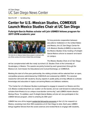 International guide to research on mexico center for u s mexican studies uc. - Storm responder 5500 watt 8250 bedienungsanleitung.