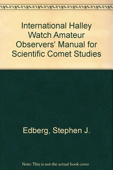 International halley watch amateur observers manual for scientific comet studies. - Ufad guide design construction and operation of underfloor air distribution.