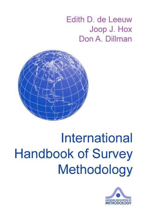 International handbook of survey methodology european association of methodology series. - 1kz te manual de reparación 198.