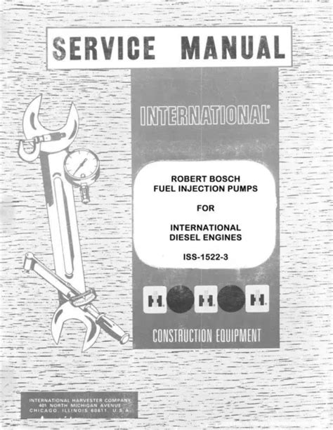 International harvester robert bosch parts manual. - Honda trx420 rancher 420 full service repair manual 2007 2010.