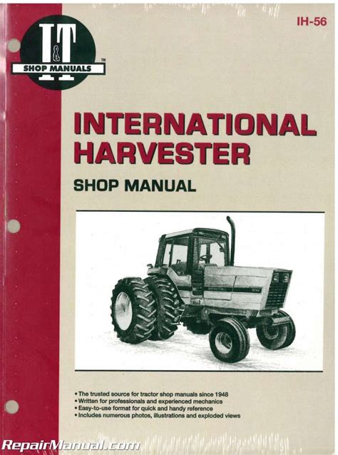 International harvester shop manual series 5088 5288 5488 i t shop service manuals. - Bmw 7 series e38 service manual manuel.