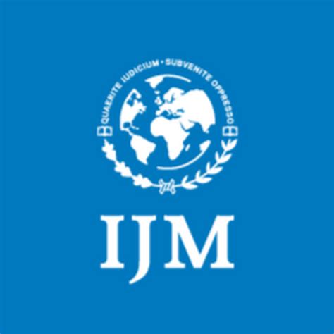 International justice mission. International Justice Mission (IJM) is a global organization that protects people in poverty from violence by rescuing victims, bringing criminals to justice, restoring survivors to safety and strength, and helping local law enforcement build a safe future that lasts.. IJM partners with local authorities in 24 program offices in 14 countries to ... 