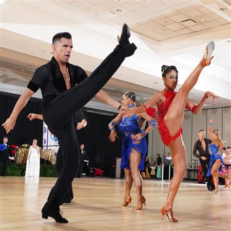 International latin dance competition. 10.  The first competition was h...