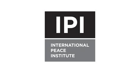 International peace institute. Things To Know About International peace institute. 