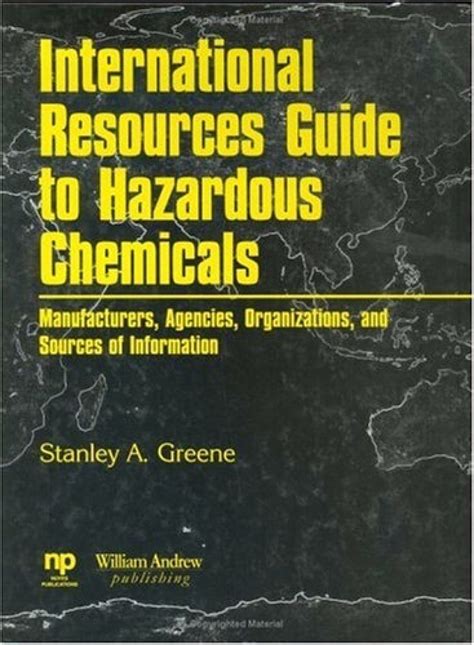 International resources guide to hazardous chemicals. - Erdas field guide rs gis laboratory usu.
