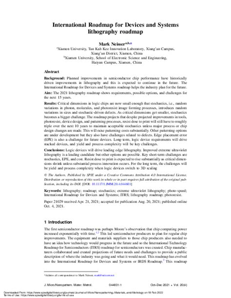 International roadmap for devices and systems 2020 pdf. .  <a href=https://academy.lifepr...