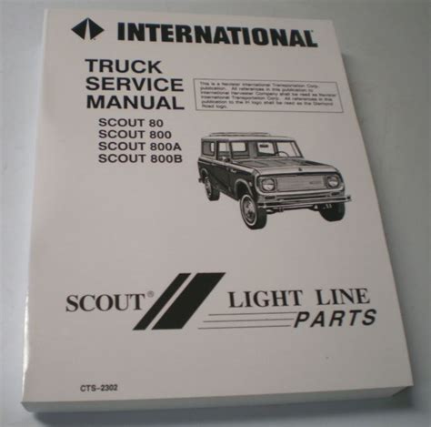 International truck service manual scout 80 800 800a 800b. - Soluzione manuale per i principi dell'ingegneria geotecnica.