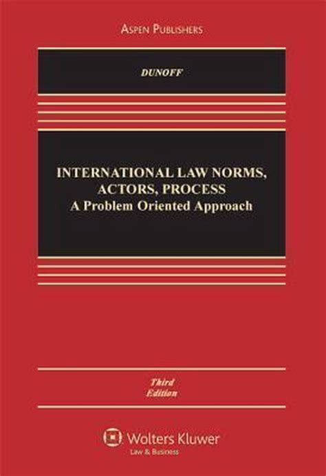 Full Download International Law Norms Actors Process By Jeffrey Dunoff