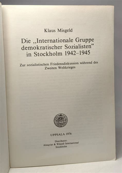 Internationale gruppe demokratischer sozialisten in stockholm 1942 1945. - Homesteading handbook vol 2 by michelle grande.
