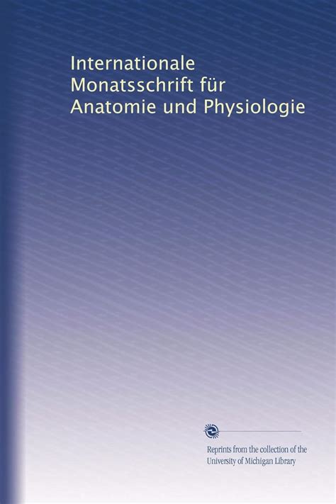 Internationale monatsschrift f�ur anatomie und physiologie. - Bit volkswagen polo werkstatt reparatur service handbuch.