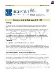 Internet And E Mail Use And Abuse