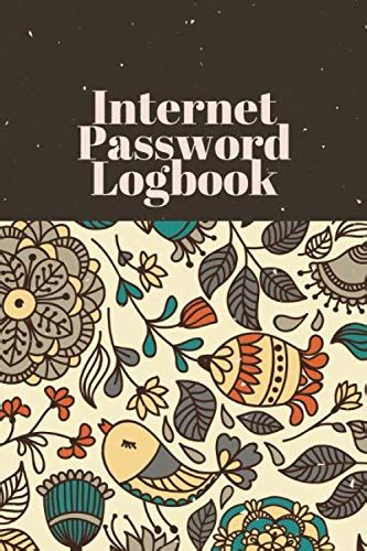 Internet Password Logbook