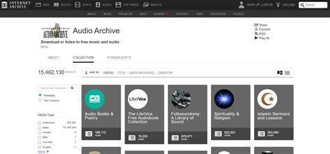 Internet archive audio section.  Welcome to the Free Music Archive collection on archi...