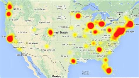 Widespread Comcast internet outage across U.S. includes Florida.. 