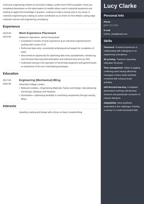 Internship CV Sample and How to Write (10+ Templates)