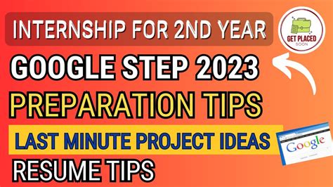 Internship at Google 2013 Introduction and application process