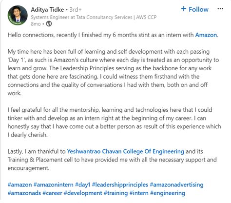 Internship completion post on linkedin sample.  Search paid internships and ...